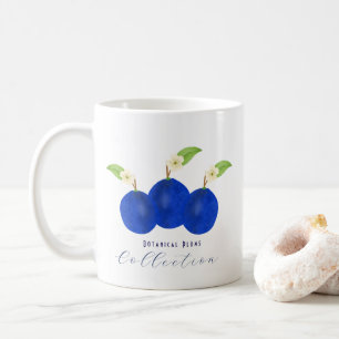 Caneca De Café Coleção de Ameixas Botânicas