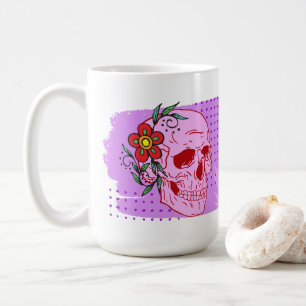 Caneca De Café Coleção de Carimbo de Halloween "Ghost party"