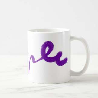 Caneca De Café Coleção de COR Púrpura