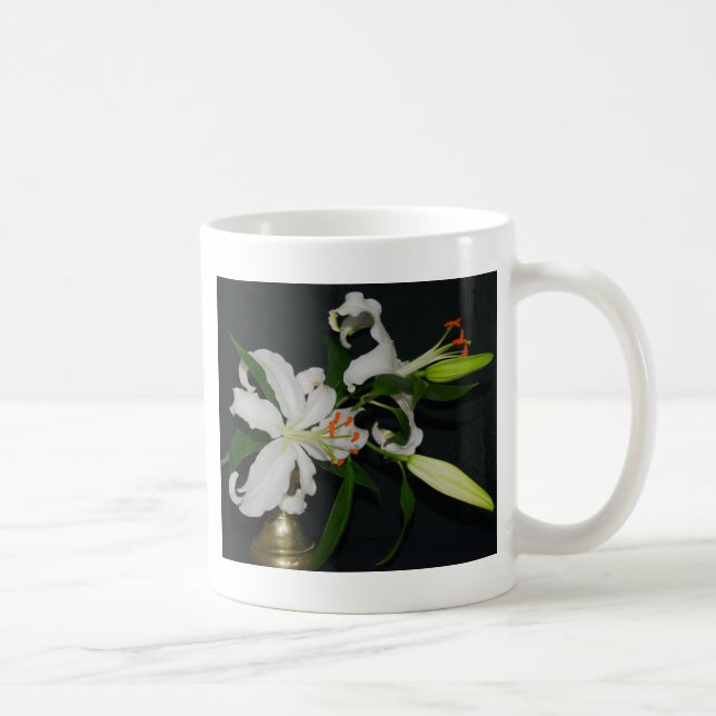 Caneca De Café Coleção de Design e Flores irlandesas (Direita)