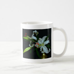 Caneca De Café Coleção de Design e Flores irlandesas
