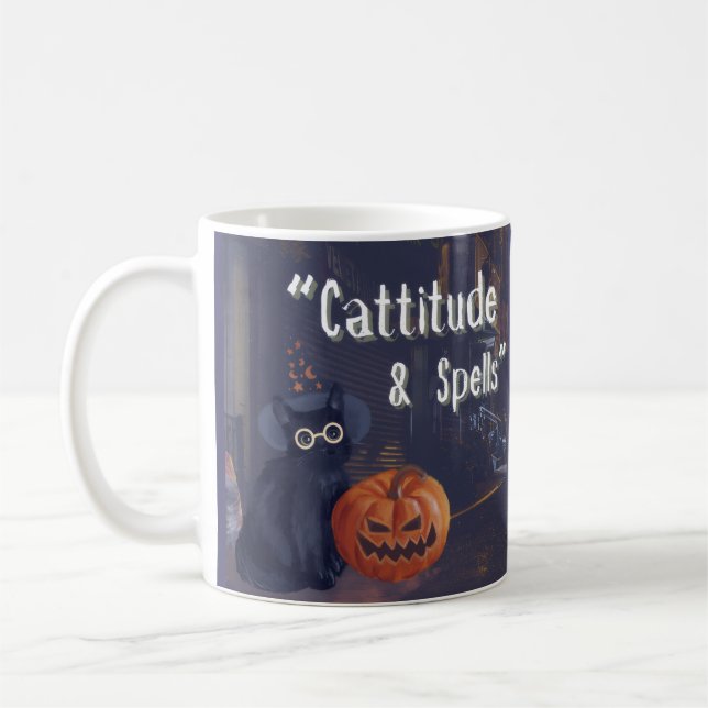 Caneca De Café coleção de estilos de halloween (Esquerda)