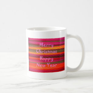 Caneca De Café Coleção de Felizes anos novos Feliz de Natal