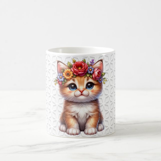Caneca De Café Coleção de gatinhos: Doce Penelope (Centro)