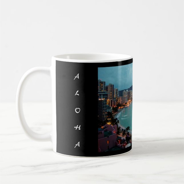 CANECA DE CAFÉ COLEÇÃO DE HAVAÍ ALOHA (Esquerda)