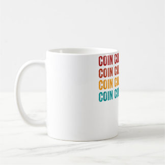 Caneca De Café Coleção de Moedas Hobby Colecionando Moedas