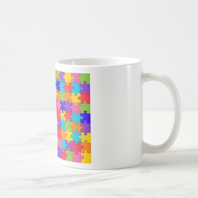 Caneca De Café Coleção de quebra-cabeças (Direita)
