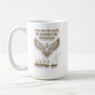 Caneca De Café Coleção de Roupas Espirituais Visão Divina