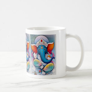 Caneca De Café Coleção Divine Lord Ganesh