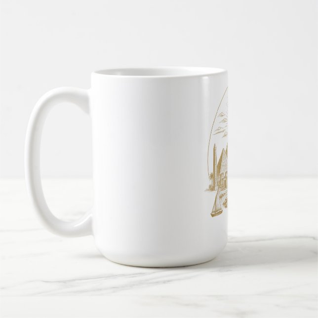 Caneca De Café Coleção do Antigo Egito (Esquerda)