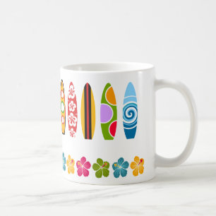 Caneca De Café Coleção do surf