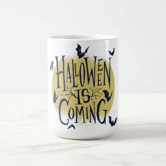 Caneca De Café Coleção Festiva de Halloween - O Halloween Está Ch