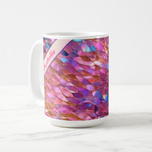 Caneca De Café Coleção Holográfica Opal Popular da Litter