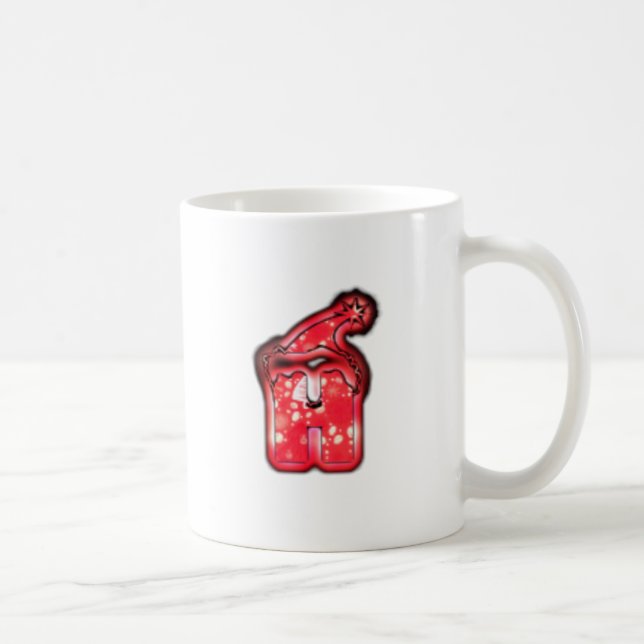 Caneca De Café Coleção Moderna de Santa Hat. (Direita)