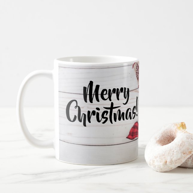 Caneca De Café Coleção Pine & Holly (Com Donut)