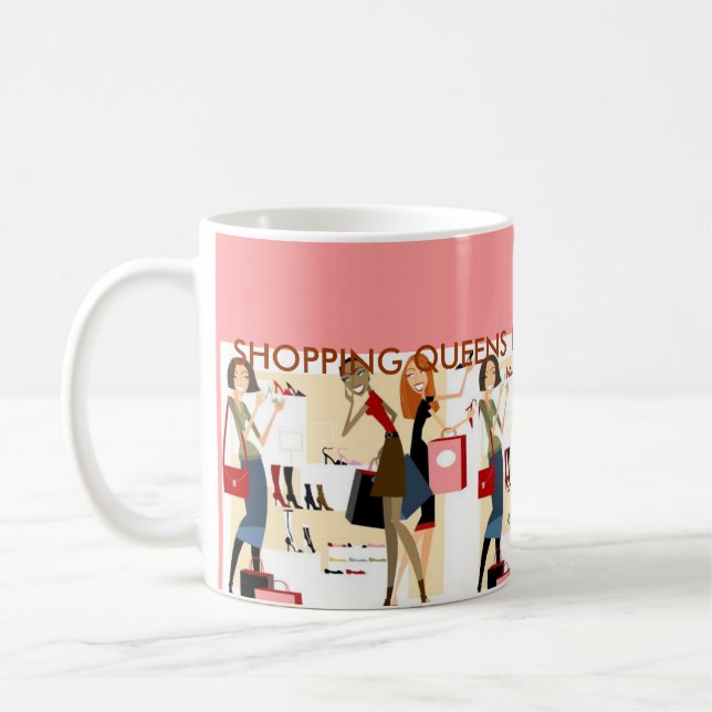 Caneca De Café Coleção Rainha da Compras: Senhoras (Esquerda)