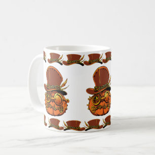 Caneca De Café Coleção Steampumpkin Halloween Vitoriana