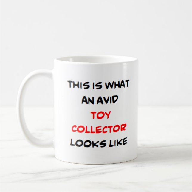 Caneca De Café colecionador de brinquedos, ávido (Esquerda)