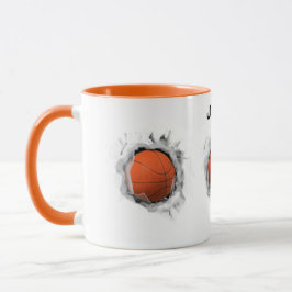 Caneca De Café Colecionável Criativo de Basquete