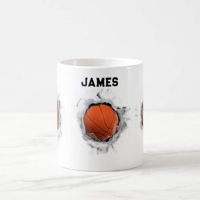 Caneca De Café Colecionável Criativo de Basquete (Centro)