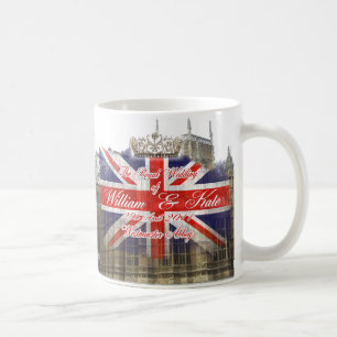 Caneca De Café Coleções reais do casamento de William e de Kate