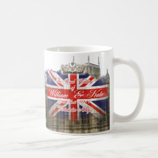 Caneca De Café Coleções reais do casamento de William e de Kate