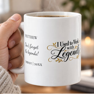 Caneca De Café Colega com quem eu costumava trabalhar com Lendas