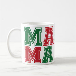 Caneca De Café Colegir Mães de presentes de feriado negrito "MAMA
