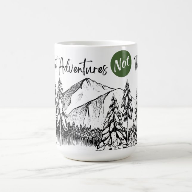 Caneca De Café Coletar Aventuras Mug (Centro)