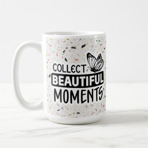 Caneca De Café Coletar Bons Momentos - Cota de Cotação Inspiracio