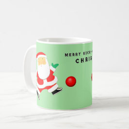 Caneca De Café Coletor de Natal do Kickball