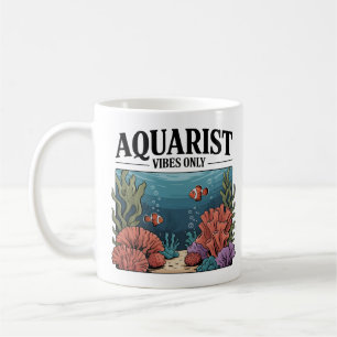 Caneca De Café Coletor de Peixes Aquarista Aquário Lover de Peixe