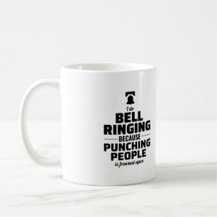 Caneca De Café Coletor de Toques Bell Ringer Campanologista Funny