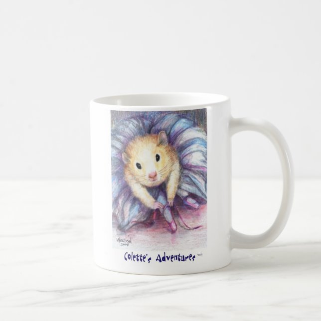 Caneca De Café Colette que amarra seus calçados de balé (Direita)