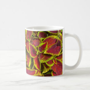 Caneca De Café Coleus Flower Patch Mug