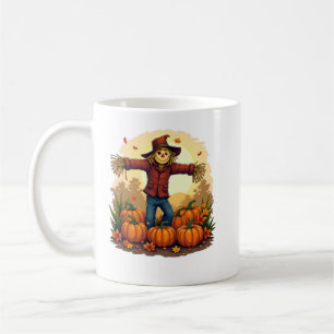 Caneca De Café Colheita De Pumpkin De Colheita De Escarneiras Bon