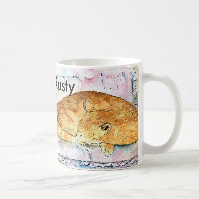 Caneca De Café colheita oxidada 2, oxidada (Direita)