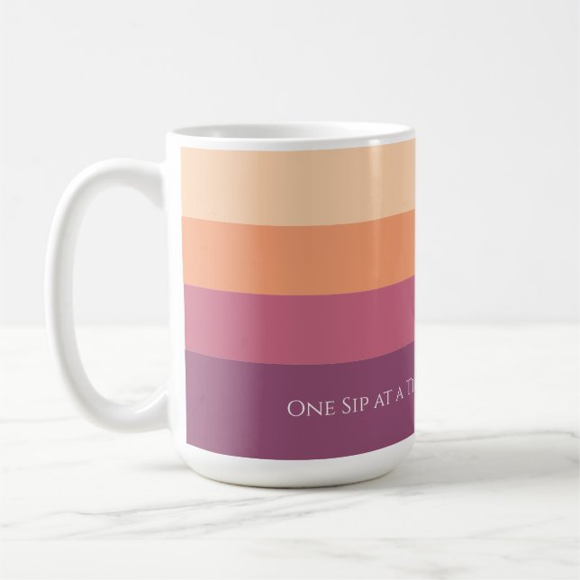 Caneca De Café Colheita Paleta-Motivacional-Mug (Esquerda)