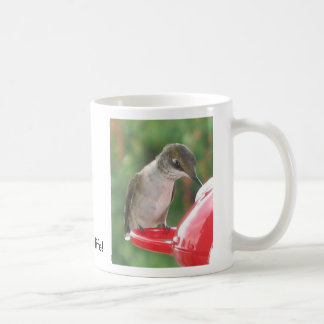 Caneca De Café Colibri, bebida acima da vida!