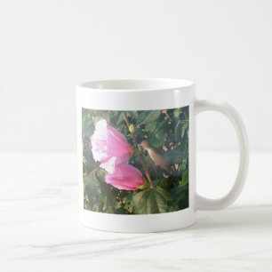 Caneca De Café Colibri e rosa de Sharon