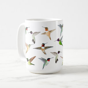 Caneca De Café Colibris de America do Norte