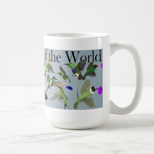 Caneca De Café Colibris dos Americas (Direita)