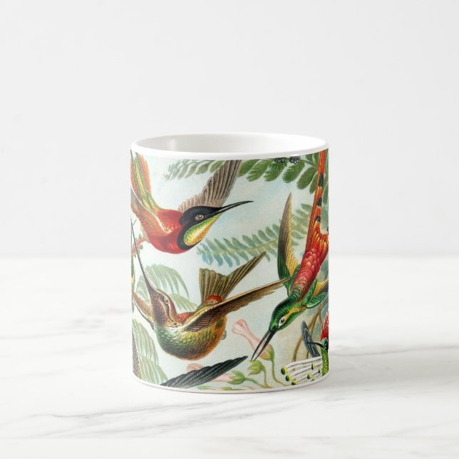 Caneca De Café Colibris por Ernst Haeckel (2) (Centro)