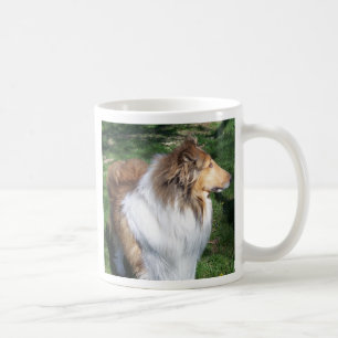 CANECA DE CAFÉ COLLIE ÁSPERO - SABLE