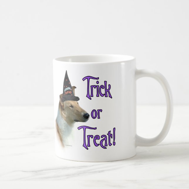 Caneca De Café Collie (estável, suave) Trick (Direita)