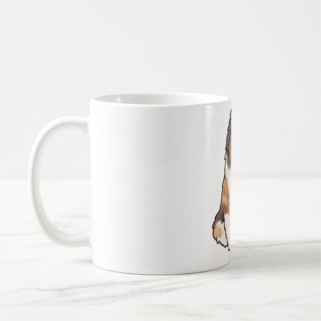 Caneca De Café Collie Magic (Esquerda)