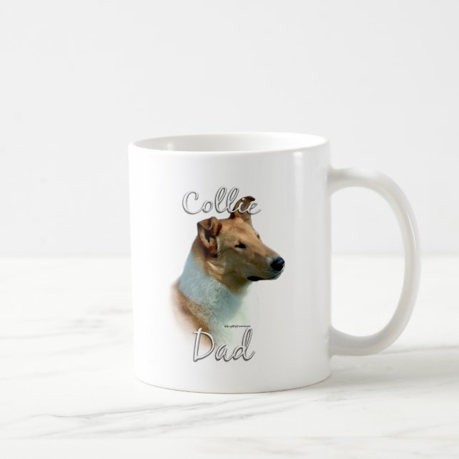 Caneca De Café Collie (suave) Pai 2 (Direita)