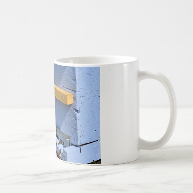 Caneca De Café Colmeia azul (Direita)
