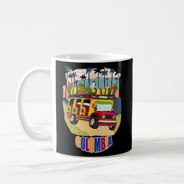 Caneca De Café Colômbia (Esquerda)
