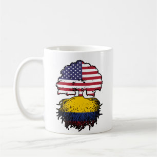 Caneca De Café Colômbia: América do Norte Colombiana - Bandeira d